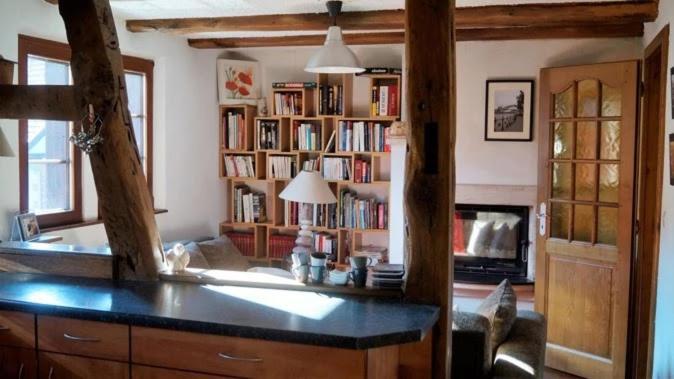 Gite Au Petit Ruisseau-Etage Et Combles-Maison Alsacienne 4 Personnes 4 Nuitees Minimum Langensoultzbach Exteriör bild