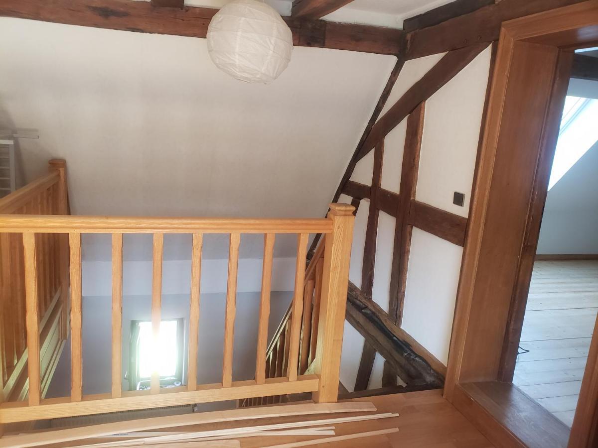 Gite Au Petit Ruisseau-Etage Et Combles-Maison Alsacienne 4 Personnes 4 Nuitees Minimum Langensoultzbach Exteriör bild