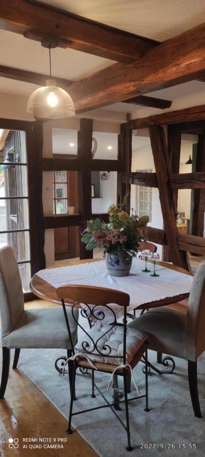 Gite Au Petit Ruisseau-Etage Et Combles-Maison Alsacienne 4 Personnes 4 Nuitees Minimum Langensoultzbach Exteriör bild