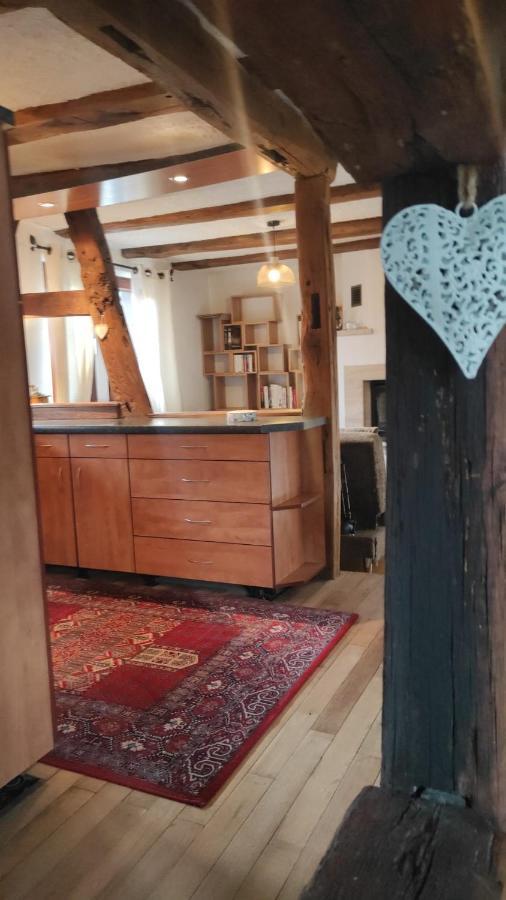Gite Au Petit Ruisseau-Etage Et Combles-Maison Alsacienne 4 Personnes 4 Nuitees Minimum Langensoultzbach Exteriör bild