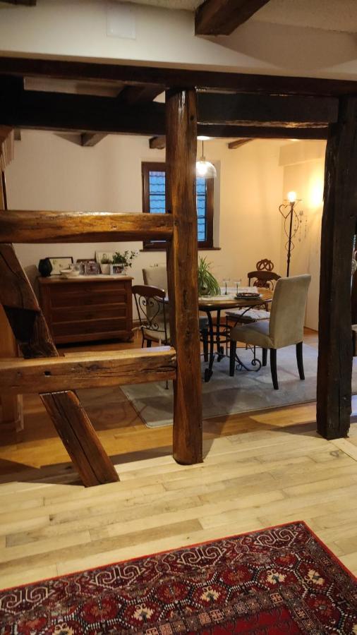 Gite Au Petit Ruisseau-Etage Et Combles-Maison Alsacienne 4 Personnes 4 Nuitees Minimum Langensoultzbach Exteriör bild