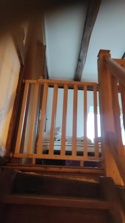 Gite Au Petit Ruisseau-Etage Et Combles-Maison Alsacienne 4 Personnes 4 Nuitees Minimum Langensoultzbach Exteriör bild